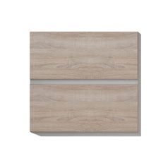 Felsőszekrény két ajtóval, tölgy sonoma, LINE G60 U