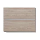 Felsőszekrény két ajtóval, tölgy sonoma, LINE G80 U