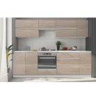 Felsőszekrény két ajtóval, tölgy sonoma, LINE G80