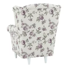 Füles fotel, szövet rose 18, CHARLOT