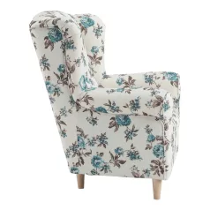 Füles fotel, szövet rose 14, CHARLOT