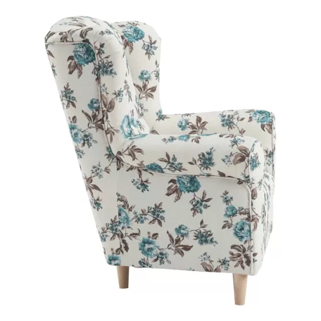 Füles fotel, szövet rose 14, CHARLOT