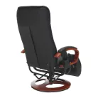 Masszázsfotel, fekete, ARTUŠ 2