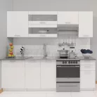 felsőszekrény, fehér, FABIANA W - 40