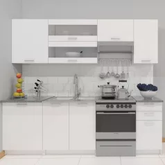 felsőszekrény, fehér, FABIANA W - 40