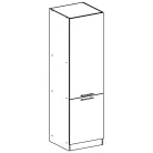 élelmiszer szekrény, tölgy sonoma/fehér, balos, FABIANA S - 60/210