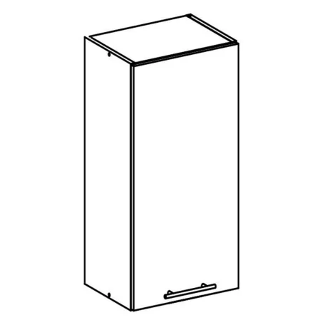 felsőszekrény, fehér, FABIANA W - 30