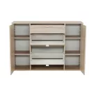 Cipősszekrény, tölgy sonoma, ANABELA