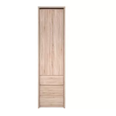 Könyvespolc, DTD laminált, tölgy sonoma, NORTY TYP 5