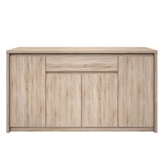 Komód, DTD laminált, tölgy sonoma, NORTY TYP 11