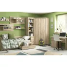 Pc asztal, DTD laminált, tölgy sonoma, NORTY