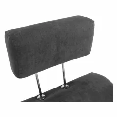 Fotel, szürke szövet, SANTIAGO