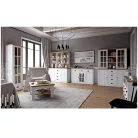 Dohányzóasztal, sosna Andersen/tölgy lefkas, PROVANCE