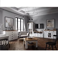 Komód, sosna Andersen/tölgy lefkas, PROVANCE K3D