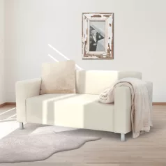 2-személyes, textilbőr bézs, HOMKER