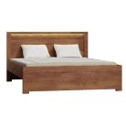 Ágy, ágyráccsal, kőris világos, 160x200, INFINITY I-19