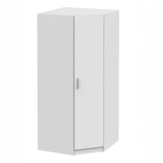 Sarokszekrény, fehér, INVITA typ 3