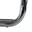 Étkezőszék, sötétszürke/világos varrat, ABIRA NEW