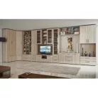 Kétfiókos komód, DTD laminált, sonoma tölgyfa, DUNAJ  8