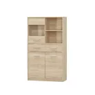 Vitrin 2D1W1S/80, sonoma tölgyfa, TEYO