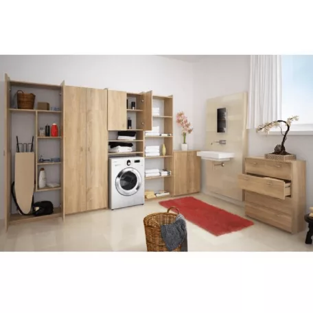 Komód,  tölgy sonoma, NATALI  TIP 4