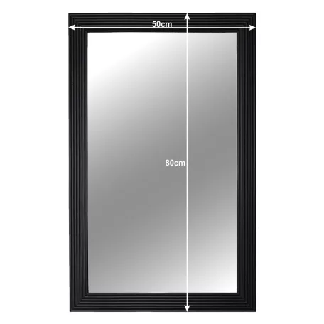 Tükör, fekete keret, MALKIA TYP 1