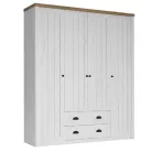 szekrény S4D, sosna andersen/tölgy lefkas, PROVANCE