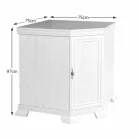 Sarokkomód KKN1, sosna andersen, KORA