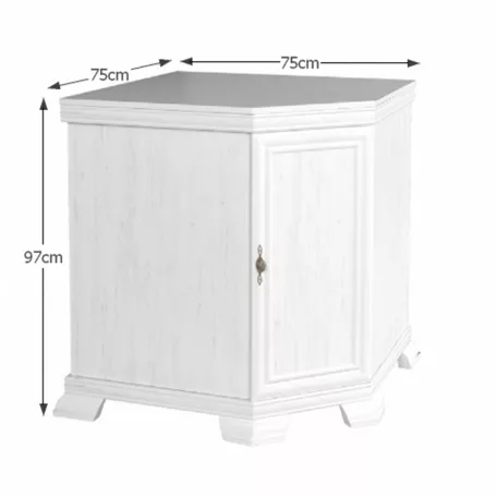 Sarokkomód KKN1, sosna andersen, KORA