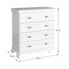 Komód KK2, sosna andersen, KORA