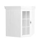 Vitrines szekrény, fali, sosna andersen, KORA KNN1