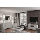 Vitrines szekrény KRW1, fenyő andersen, KORA