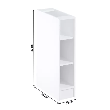 Alsószekrény D20P, fehér, SICILIA