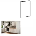 Előlap mosogatógéphez, 44,6x57, sosna Andersen, SICILIA