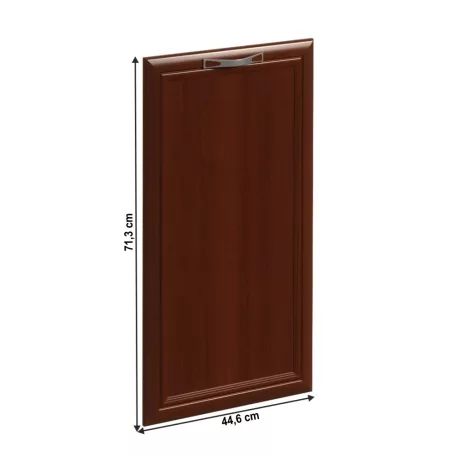 Előlap mosogatógéphez, 44,6x71,3, dió Milano, SICILIA