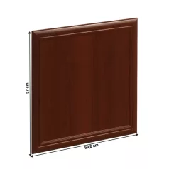 Előlap mosogatógéphez, 59,6x57, dió Milano, SICILIA