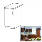 Alsószekrény D40, balos, dió Milano, SICILIA