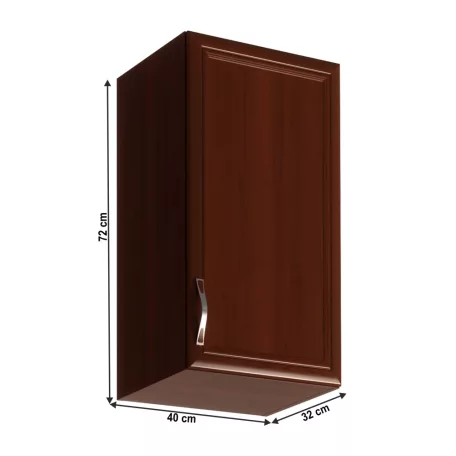 Felsőszekrény G40, jobbos, dió Milano, SICILIA