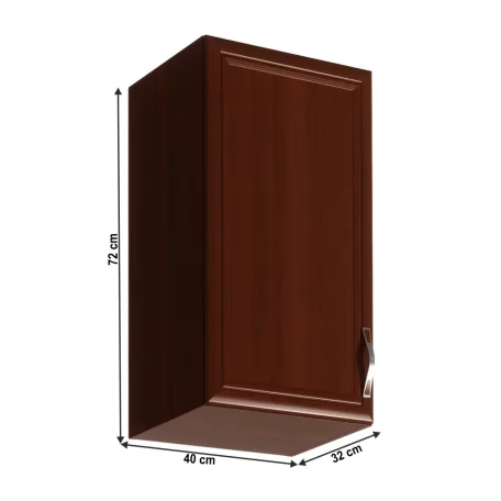 Felsőszekrény G40, balos, dió Milano, SICILIA