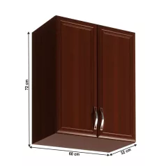 Felsőszekrény G60, dió Milano, SICILIA