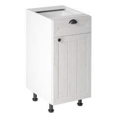   alsószekrény fiókkal D40S1, fehér/sosna andersen, PROVANCE