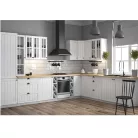 Szekrény a beépíthető hűtő számára D60ZL, balos, fehér/sosna Andersen, PROVANCE