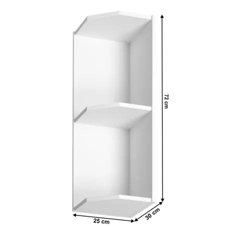 Polcos felsőszekrény G25P, fehér, PROVANCE