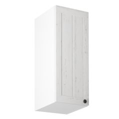 Felsőszekrény G30, balos, fehér/sosna andersen, PROVANCE