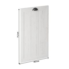   Előlap mosogatógéphez, sosna andersen, 44,6x71,3, PROVANCE