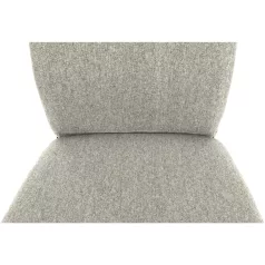 Étkezőszék, bézs melír/króm, OLIVA NEW