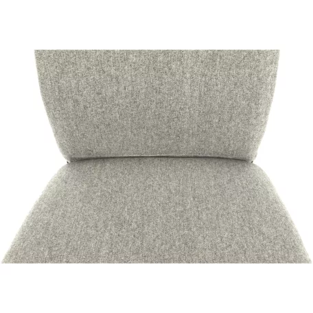 Étkezőszék, bézs melír/króm, OLIVA NEW