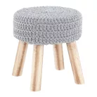 Ülőke, szürke pamut, NAIDA