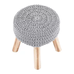 Ülőke, szürke pamut, NAIDA