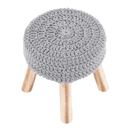 Ülőke, szürke pamut, NAIDA